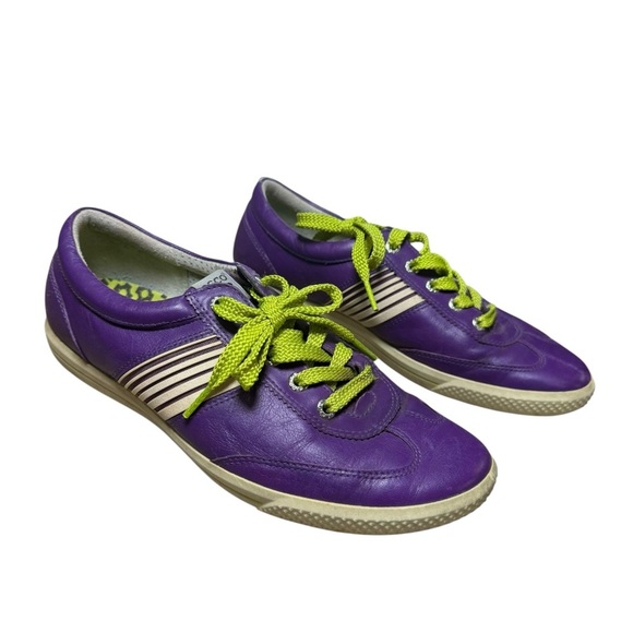 ECCO Street Premier Women’s Spikeless Golf Shoes EU 40 US 9–9.5 Purple Leather - Picture 6 of 9